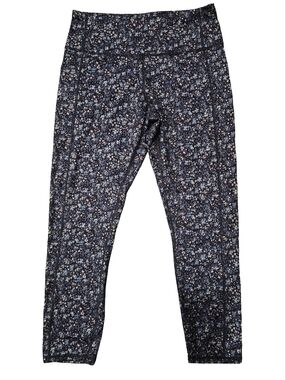 All In Motion Floral Leggings Womens Medium High Rise Active Yoga Pants